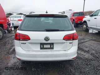 2016 Volkswagen Golf SportWagen TSI SE with VIN 3VWC17AU3GM510173, listed as a IAAI auction lot 41615322 with 133,690 mi miles. Bid and sale history available at carsss.com. Image 16.