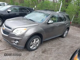 2012 Chevrolet Equinox LTZ with VIN 2GNFLGE55C6289104, listed as a IAAI auction lot 42088565 with 108,936 mi miles. Bid and sale history available at carsss.com. Image 2.