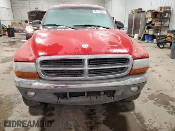 2000 Dodge Dakota Sport with VIN 1B7GG2AN9YS788244, listed as a Copart auction lot 46112655 with 137,160 mi miles and Clean Title. Bid and sale history available at carsss.com. Image 5.