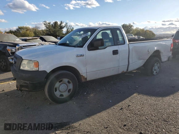 2006 Ford F-150 XL with VIN 1FTRF14WX6KD65700, listed as a Copart auction lot 76083984 with 254,693 mi miles and Salvage Title. Bid and sale history available at carsss.com. Image 1.