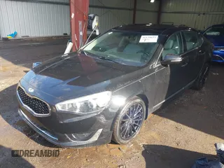 2014 Kia Cadenza Premium with VIN KNALN4D77E5155052, listed as a IAAI auction lot 41139623 with 115,325 mi miles. Bid and sale history available at carsss.com. Image 2.