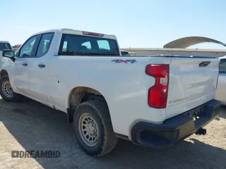 2020 Chevrolet Silverado 1500 Work Truck with VIN 1GCRYAEF1LZ176641, listed as a IAAI auction lot 42223304 with 50,972 mi miles and . Bid and sale history available at DreamBid. Image 3.