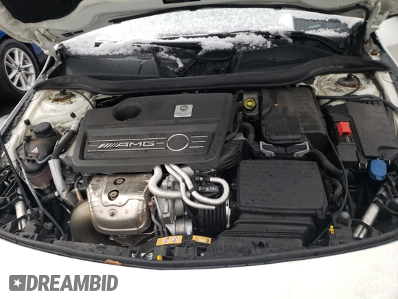 2018 Mercedes-Benz CLA 45 AMG with VIN WDDSJ5CB0JN577816, listed as a Copart auction lot 39734384 with 55,203 mi miles and . Bid and sale history available at DreamBid. Image 12.