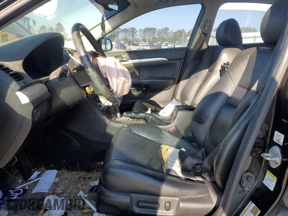 2004 Acura TSX with VIN JH4CL96834C035169, listed as a Copart auction lot 47055265 with 262,878 mi miles and Salvage Title. Bid and sale history available at carsss.com. Image 7.