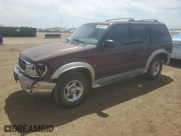 2000 Ford Explorer Eddie Bauer с VIN 1FMDU84P3YZA71207, выставлен на аукционе Copart как лот 58270915 с пробегом 188 096 миль миль и Списание • Salvage title. История ставок и продаж доступна на DreamBid. Изображение 1.