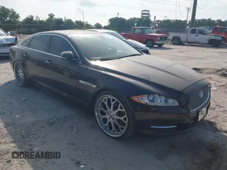 2013 Jaguar XJ Portfolio with VIN SAJWJ2GD2D8V44780, listed as a IAAI auction lot 41875069 with 87,806 mi miles and . Bid and sale history available at DreamBid. Image 1.