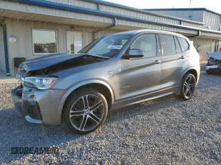 2016 BMW X3 xDrive28i with VIN 5UXWX9C57G0D80273, listed as a Copart auction lot 50229165 with 0 mi miles and Salvage Title. Bid and sale history available at carsss.com. Image 1.