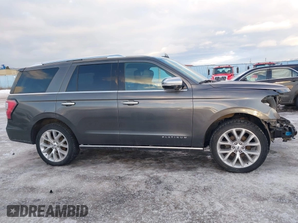 2018 Ford Expedition Platinum with VIN 1FMJU1MT6JEA54048, listed as a IAAI auction lot 41316670 with 65,496 mi miles. Bid and sale history available at carsss.com. Image 14.