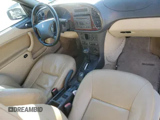 2002 Saab 9-3 SE with VIN YS3DF78K027001621, listed as a Copart auction lot 45478435 with 80,701 mi miles and Salvage Title. Bid and sale history available at carsss.com. Image 8.