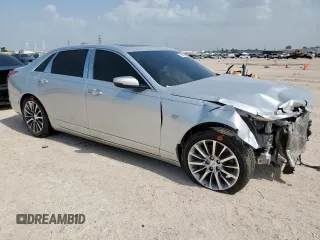 2016 Cadillac CT6 Premium Luxury AWD with VIN 1G6KF5RSXGU153936, listed as a Copart auction lot 63486555 with 95,357 mi miles and Salvage title. Bid and sale history available at DreamBid. Image 4.