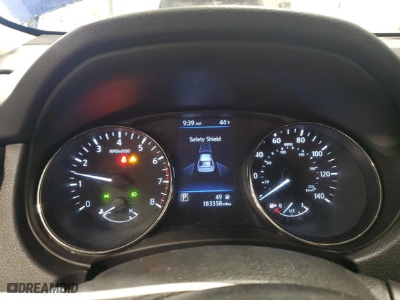 2018 Nissan Rogue SV with VIN 5N1AT2MV0JC742200, listed as a Copart auction lot 52432425 with 183,358 mi miles and Non Repairable. Bid and sale history available at carsss.com. Image 9.