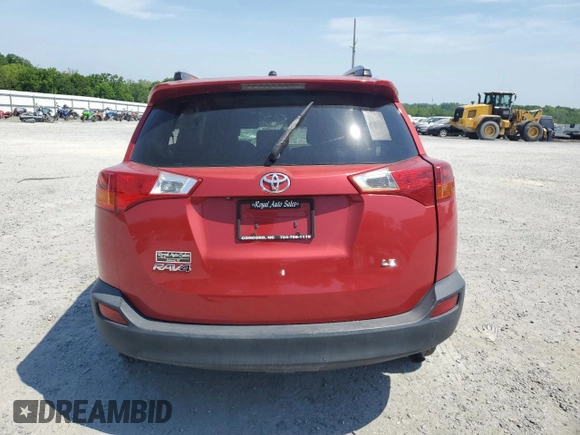 2013 Toyota RAV4 LE with VIN 2T3ZFREV4DW009817, listed as a Copart auction lot 54985105 with Not Provided miles and Clean Title. Bid and sale history available at carsss.com. Image 6.