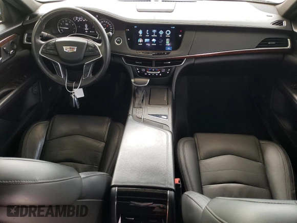 2017 Cadillac CT6 RWD with VIN 1G6KA5RXXHU201981, listed as a Copart auction lot 53875735 with 68,940 mi miles and Salvage Title. Bid and sale history available at carsss.com. Image 8.