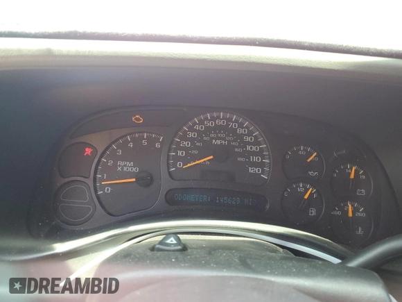 2005 Chevrolet Tahoe LS with VIN 1GNEC13VX5R275279, listed as a Copart auction lot 55914985 with 145,629 mi miles and Clean Title. Bid and sale history available at DreamBid. Image 9.