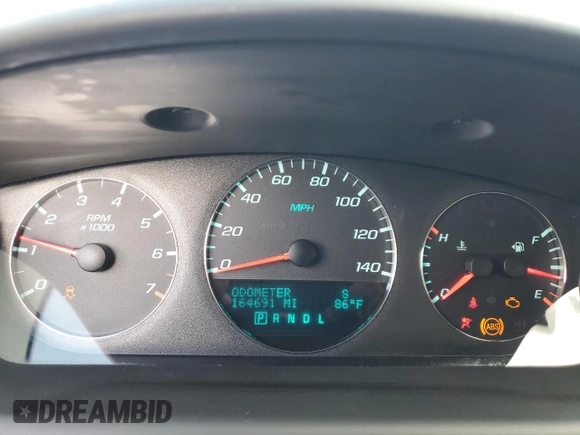 2015 Chevrolet Impala LT with VIN 2G1WB5E35F1131189, listed as a Copart auction lot 61360985 with 164,691 mi miles and Salvage title. Bid and sale history available at DreamBid. Image 9.