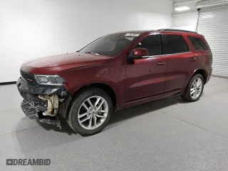 2022 Dodge Durango GT Plus with VIN 1C4RDJDG3NC220473, listed as a Copart auction lot 85766124 with 59,813 mi miles and Clean Title. Bid and sale history available at carsss.com. Image 1.