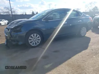 2014 Nissan Sentra SV with VIN 3N1AB7APXEY211662, listed as a IAAI auction lot 41689581 with 100,269 mi miles and . Bid and sale history available at DreamBid. Image 2.