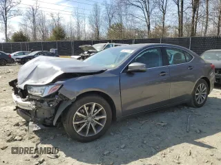 2018 Acura TLX w/Technology Pkg with VIN 19UUB1F50JA008875, listed as a Copart auction lot 48611285 with 41,302 mi miles and Salvage Title. Bid and sale history available at carsss.com. Image 1.