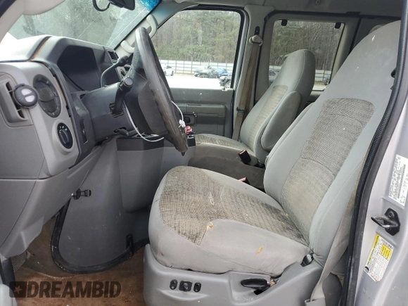 2013 Ford Econoline Passenger XL with VIN 1FBNE3BLXDDA27872, listed as a Copart auction lot 49171495 with Not provided miles and Salvage title. Bid and sale history available at DreamBid. Image 7.