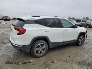2020 GMC Terrain SLT with VIN 3GKALVEV7LL249355, listed as a Copart auction lot 85064154 with 84,369 mi miles and Salvage Title. Bid and sale history available at DreamBid. Image 3.