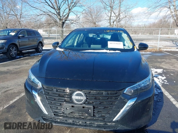2024 Nissan Sentra SV with VIN 3N1AB8CV8RY319141, listed as a IAAI auction lot 41533647 with 11,454 mi miles. Bid and sale history available at carsss.com. Image 12.