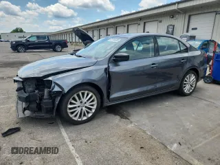 2012 Volkswagen Jetta S with VIN 3VW2K7AJ7CM468339, listed as a Copart auction lot 61744435 with 147,840 mi miles and Salvage title. Bid and sale history available at DreamBid. Image 1.