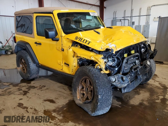 2020 Jeep Wrangler Sport S с VIN 1C4GJXAG2LW215350, выставлен на аукционе Copart как лот 51600615 с пробегом 85 082 миль миль и Списание • Salvage title. История ставок и продаж доступна на DreamBid. Изображение 4.