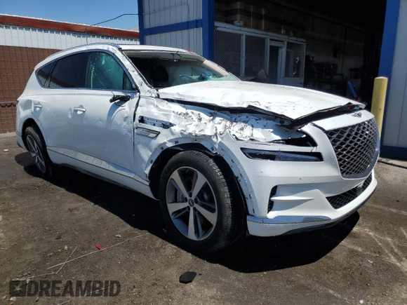 2024 Genesis GV80 z VIN KMUHCESC8RU195038, wystawiony jako Copart lot #59705805 z przebiegiem 25 454 mil mil oraz Szkoda całkowita • Salvage title. Historia ofert i sprzedaży dostępna na DreamBid. Obrazek 4.