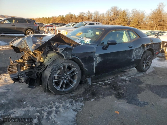 2021 Dodge Challenger GT with VIN 2C3CDZKG8MH597579, listed as a Copart auction lot 89203935 with 17,230 mi miles and Salvage Title. Bid and sale history available at carsss.com. Image 1.
