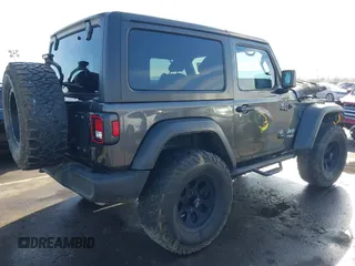 2018 Jeep Wrangler Sport S with VIN 1C4GJXAG8JW271323, listed as a IAAI auction lot 41215004 with Not Provided miles and . Bid and sale history available at DreamBid. Image 4.