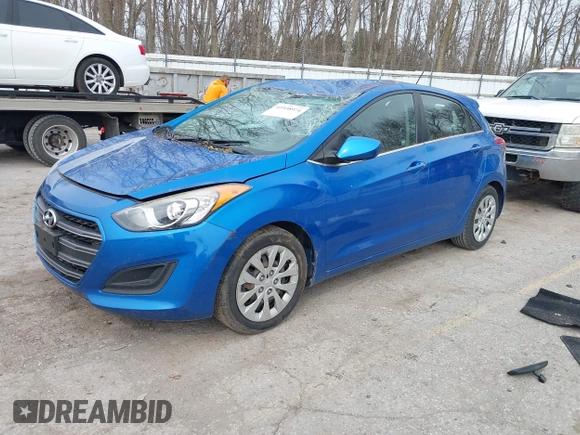 2017 Hyundai Elantra GT with VIN KMHD35LH3HU351962, listed as a IAAI auction lot 41938974 with 114,178 mi miles. Bid and sale history available at carsss.com. Image 18.