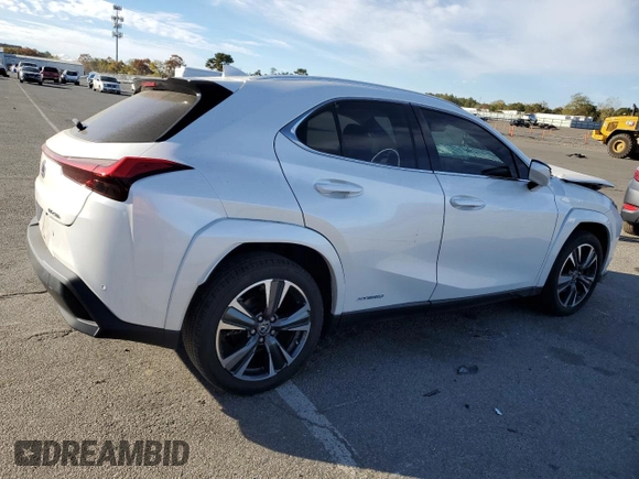 2022 Lexus UX 250h z VIN JTHP9JBH1N2060294, wystawiony jako Copart lot #76330054 z przebiegiem 45 350 mil mil oraz Nie do naprawy. Historia ofert i sprzedaży dostępna na DreamBid. Obrazek 3.