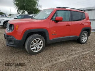 2017 Jeep Renegade Altitude with VIN ZACCJBBB5HPF36291, listed as a Copart auction lot 51843185 with 53,200 mi miles and Salvage title. Bid and sale history available at DreamBid. Image 1.