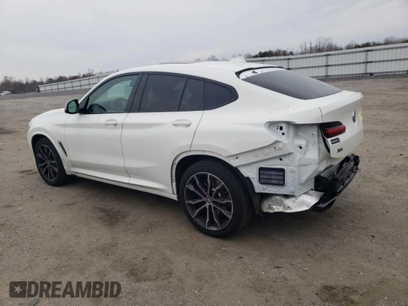 2019 BMW X4 M40i with VIN 5UXUJ5C5XK9A32960, listed as a Copart auction lot 41801423 with 24,326 mi miles. Bid and sale history available at carsss.com. Image 2.