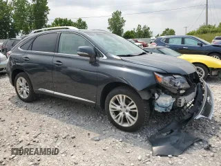 2010 Lexus RX 450h with VIN JTJBC1BA0A2405337, listed as a Copart auction lot 60196715 with 201,004 mi miles and Clean title. Bid and sale history available at DreamBid. Image 4.