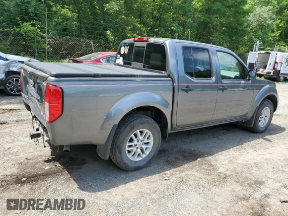 2020 Nissan Frontier SV with VIN 1N6ED0EBXLN725582, listed as a Copart auction lot 62506715 with 48,593 mi miles and Salvage title. Bid and sale history available at DreamBid. Image 3.