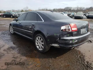 2005 Audi A8 L with VIN WAUML44E85N016315, listed as a Copart auction lot 46467405 with 224,069 mi miles and Salvage Title. Bid and sale history available at carsss.com. Image 2.