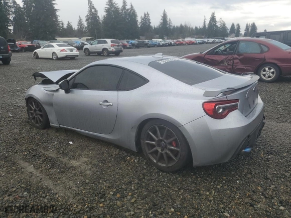 2019 Subaru BRZ Limited with VIN JF1ZCAC14K9600405, listed as a Copart auction lot 86911814 with 50,282 mi miles and Salvage Title. Bid and sale history available at carsss.com. Image 2.