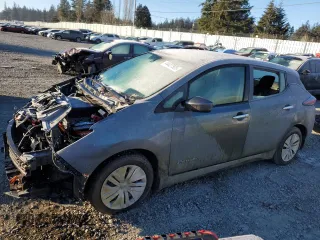 2018 Nissan LEAF SL with VIN 1N4AZ1CP8JC310766, listed as a Copart auction lot 44427505 with 67,427 mi miles and Clean Title. Bid and sale history available at DreamBid. Image 1.