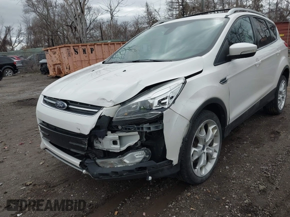 2013 Ford Escape Titanium with VIN 1FMCU0J96DUD85315, listed as a IAAI auction lot 41934204 with 152,132 mi miles and . Bid and sale history available at carsss.com. Image 6.