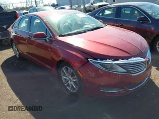 2013 Lincoln MKZ Hybrid with VIN 3LN6L2LU5DR801651, listed as a IAAI auction lot 41853076 with 114,655 mi miles. Bid and sale history available at carsss.com. Image 1.