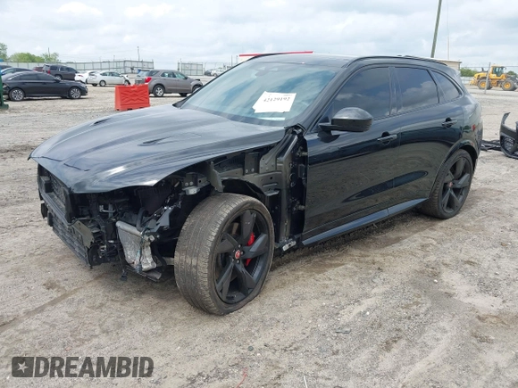 2022 Jaguar F-Pace SVR z VIN SADCZ2EE0NA702862, wystawiony jako IAAI lot #42129192 z przebiegiem 20 580 mil mil oraz . Historia ofert i sprzedaży dostępna na DreamBid. Obrazek 20.