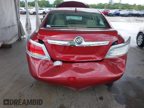 2010 Buick LaCrosse CXL with VIN 1G4GC5EG5AF319154, listed as a IAAI auction lot 41969056 with 30,071 mi miles and . Bid and sale history available at DreamBid. Image 6.