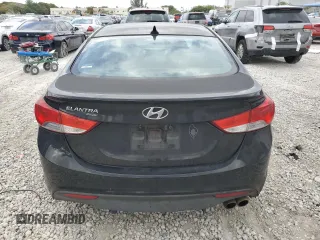 2013 Hyundai Elantra Coupe SE with VIN KMHDH6AE7DU006587, listed as a Copart auction lot 51184105 with 156,546 mi miles and Clean Title. Bid and sale history available at carsss.com. Image 6.