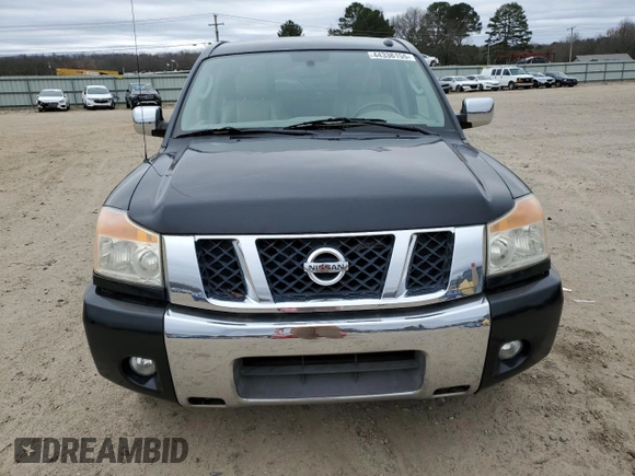 2010 Nissan Titan SE with VIN 1N6BA0ED1AN300083, listed as a Copart auction lot 44336155 with 204,382 mi miles and Salvage Title. Bid and sale history available at DreamBid. Image 5.