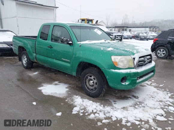 2007 Toyota Tacoma with VIN 5TETX22N77Z433984, listed as a IAAI auction lot 41551603 with 124,658 mi miles and . Bid and sale history available at DreamBid. Image 1.
