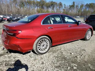 2023 Mercedes-Benz E 350 with VIN W1KZF8EB0PB139094, listed as a Copart auction lot 46427445 with 21,303 mi miles and Salvage Title. Bid and sale history available at DreamBid. Image 3.