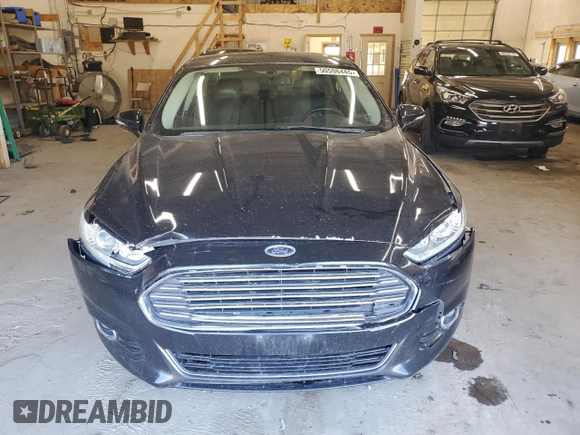 2013 Ford Fusion Titanium with VIN 3FA6P0K93DR341938, listed as a Copart auction lot 50598445 with 173,917 mi miles and Salvage Title. Bid and sale history available at DreamBid. Image 5.