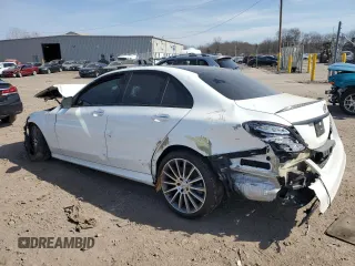 2018 Mercedes-Benz C 43 AMG with VIN 55SWF6EB6JU247434, listed as a Copart auction lot 48540115 with Not Provided miles and Salvage Title. Bid and sale history available at carsss.com. Image 2.