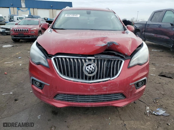 2018 Buick Envision Essence with VIN LRBFX1SA3JD006952, listed as a Copart auction lot 45213045 with 107,600 mi miles and Clean Title. Bid and sale history available at carsss.com. Image 5.